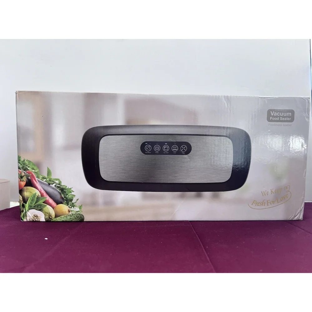 NIB VACUUM SEALER TOUCH SCREEN‎ AS FAST AS 6 SECONDS (1342)